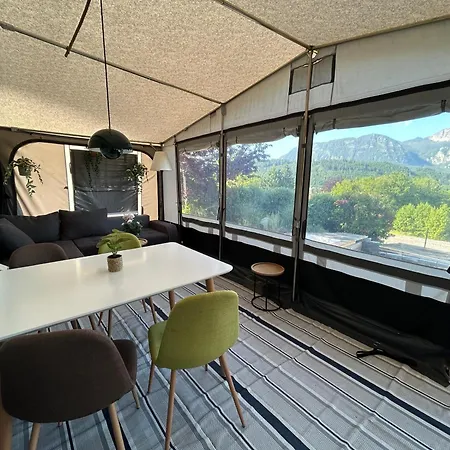 ラグジュアリーテント Glamping Mit Wundervollen Ausblick