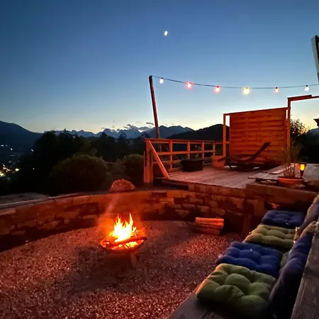 Glamping Mit Wundervollen Ausblick ヴィンディッシュガルシュテン
