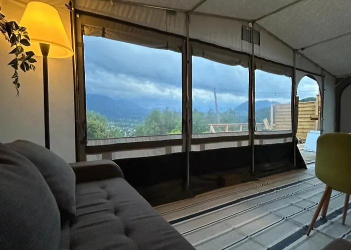 Роскошный шатер Glamping Mit Wundervollen Ausblick *