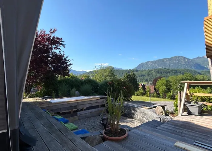 Lyxtält Glamping Mit Wundervollen Ausblick Windischgarsten