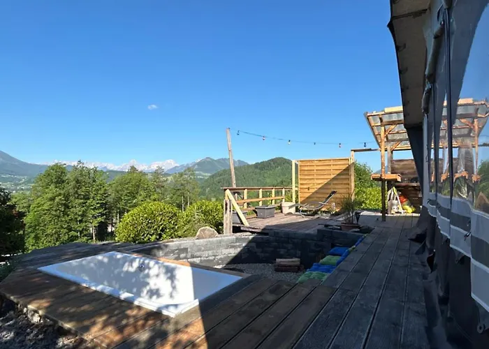 Glamping Mit Wundervollen Ausblick ラグジュアリーテント *