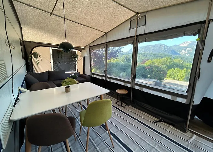 ラグジュアリーテント Glamping Mit Wundervollen Ausblick